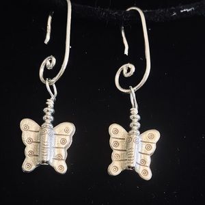 💕New 💕Sterling Silver Karen Hill Tribe Earrings